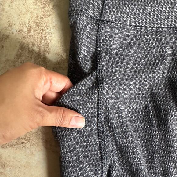 Lululemon Speed Tight IV *Rulu Side Pocket Black Heathered Black‎ Size 6 - Picture 6 of 12